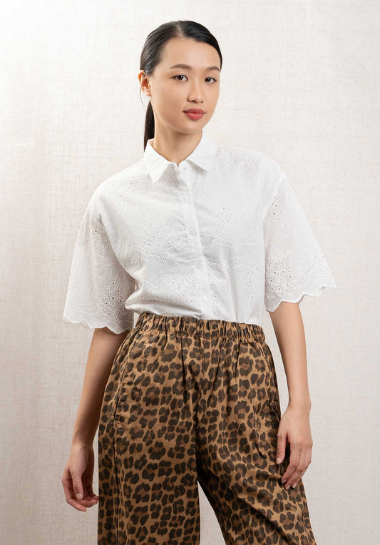 Blouse Sc3037 White