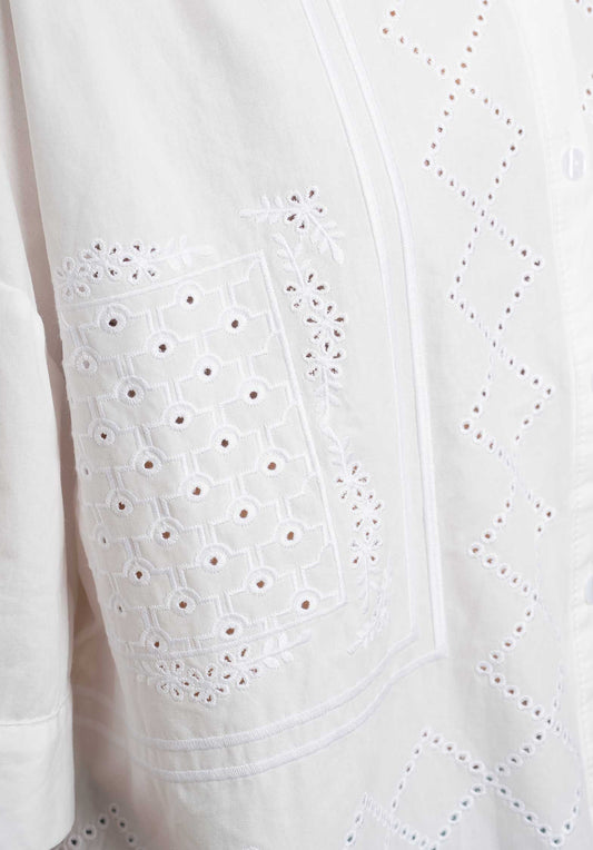 Shirt Sc3055 White