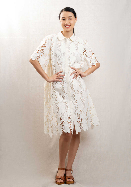Dress Sc3050 Beige