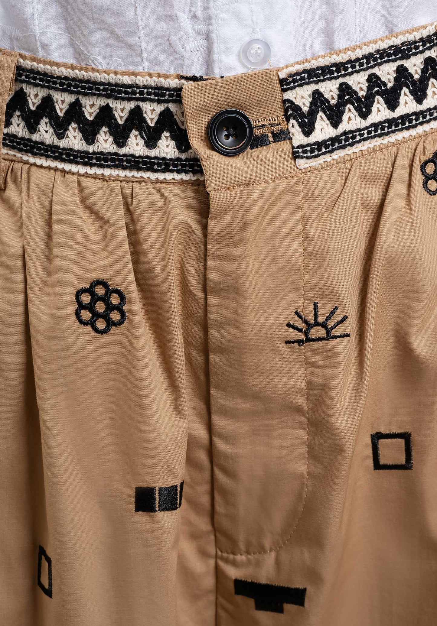 Pants Md7269 Beige