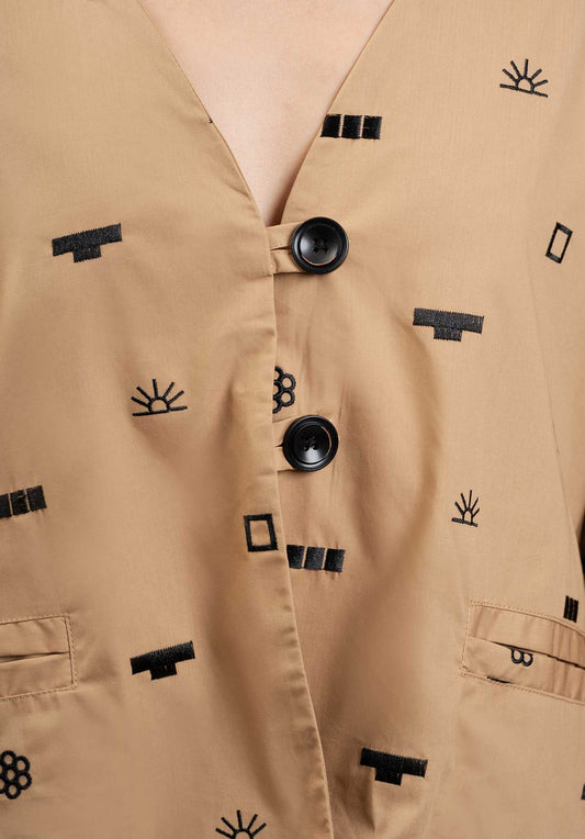 Jacket Md7270 Beige