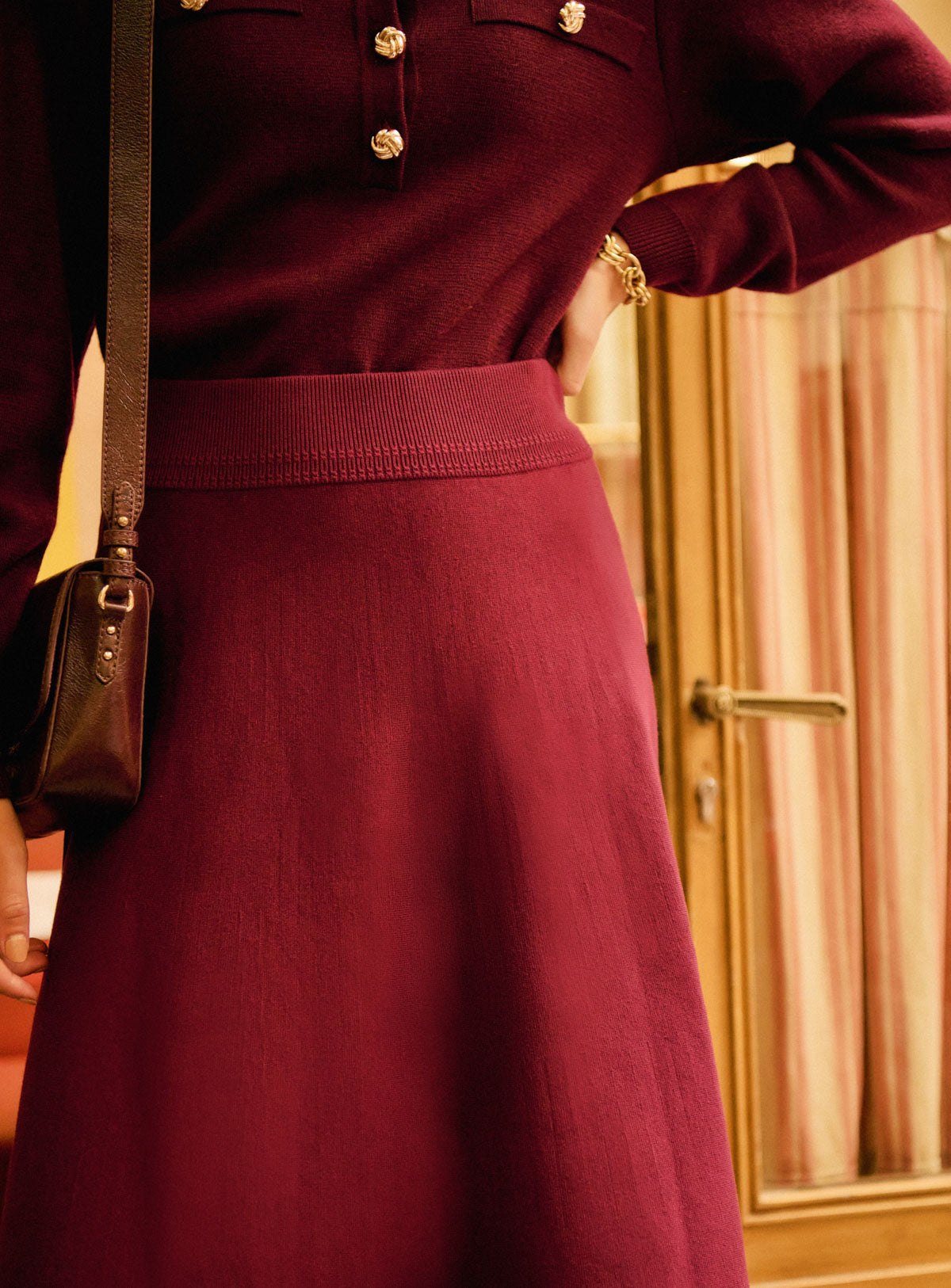 Skirt 225jasm 225jasmine Wine