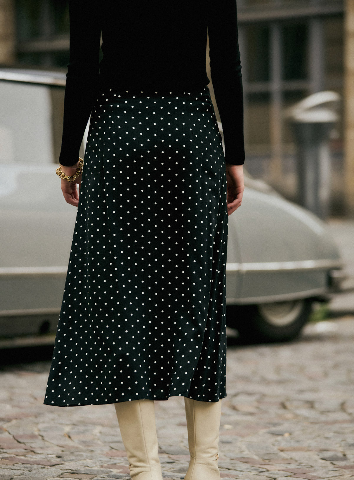 Skirt 225jazz 225jazz Pois Noir