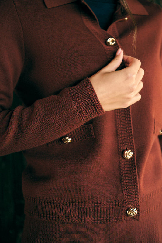 Cardigan 225m 225melba Marron