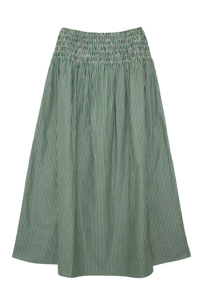 Women's Skirt Woven Fabric Annie Raye 126 - Basilic