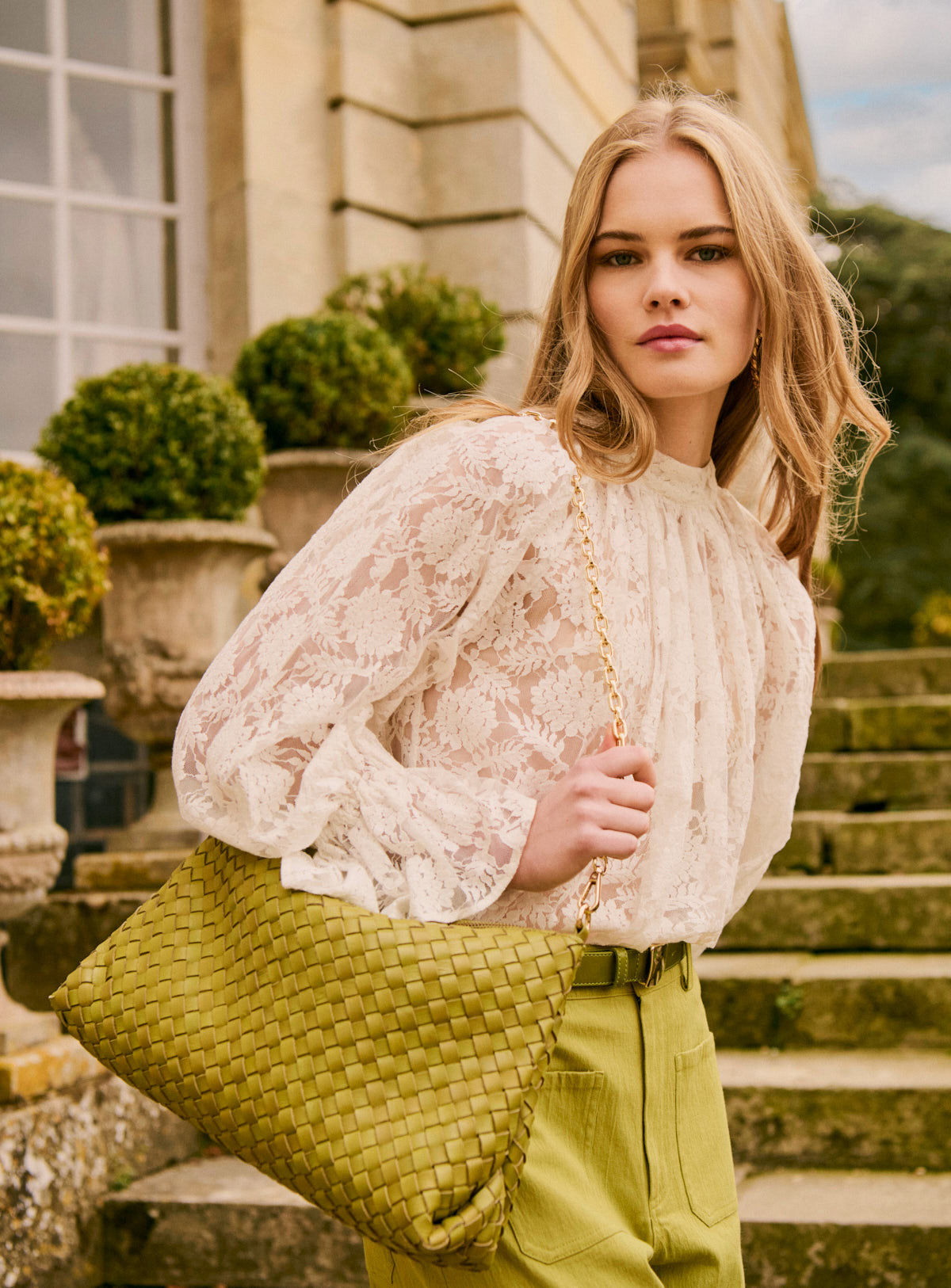 Petite Mendigote | Camilia Lace Blouse - Ecru