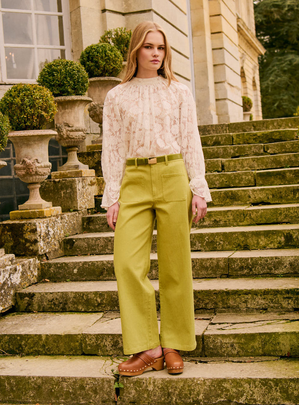 Petite Mendigote | Camilia Lace Blouse - Ecru