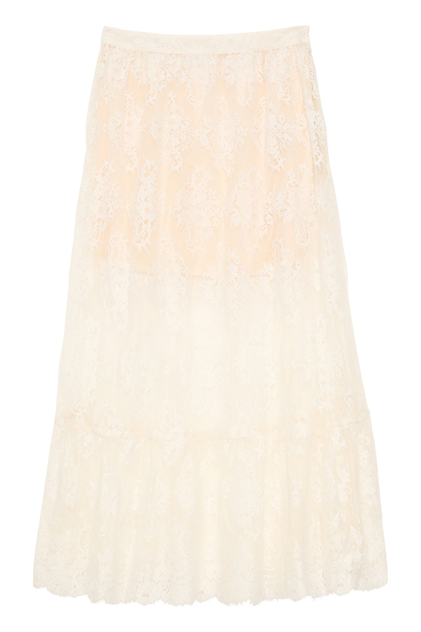 Petite Mendigote | Clara Lace Layer Skirt - Ecru