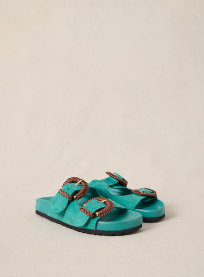 Sandal Cora S Cora Suede Agave