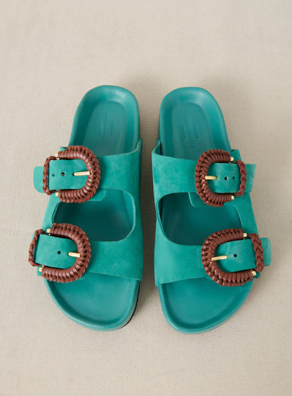 Sandal Cora S Cora Suede Agave