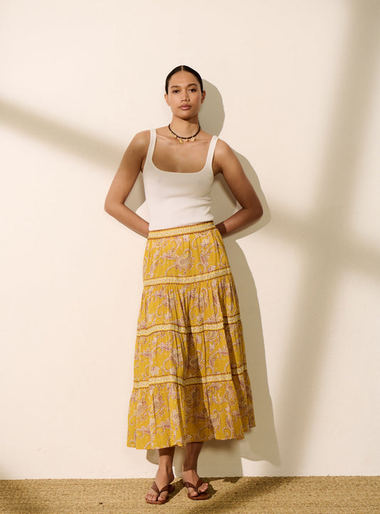 Skirt Jill Bandana 126 Lime