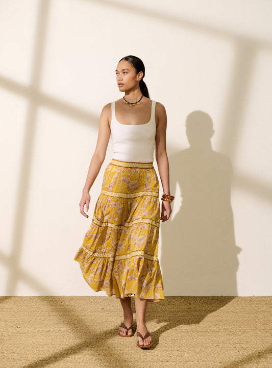 Skirt Jill Bandana 126 Lime