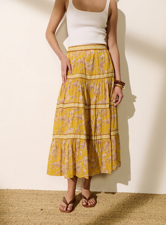 Skirt Jill Bandana 126 Lime