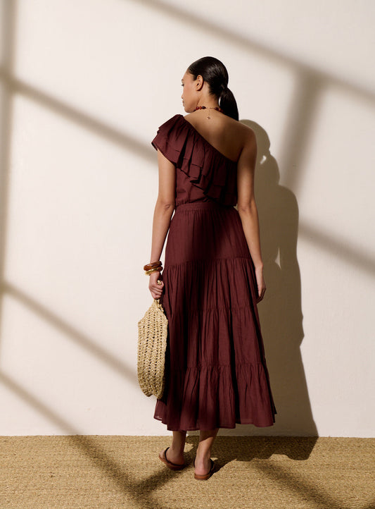 Skirt Jill Uni 126 Brown