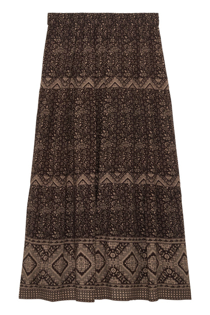 Petite Mendigote | Joseline Skirt - e Viscose Chocolat