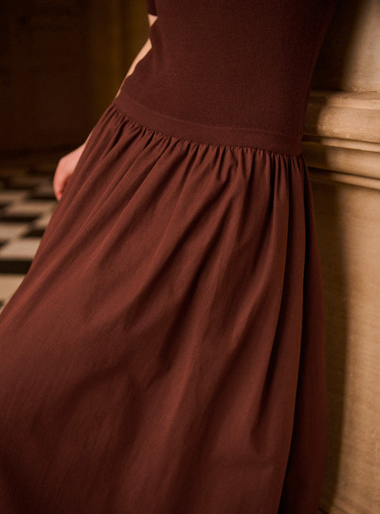 Dress Laura 126 Brown