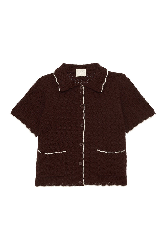 Cardigan Mina 126 Chocolat