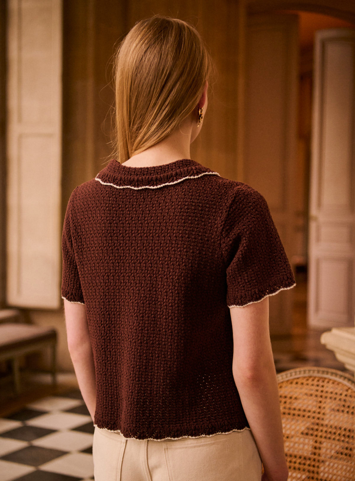 Cardigan Mina 126 Chocolat