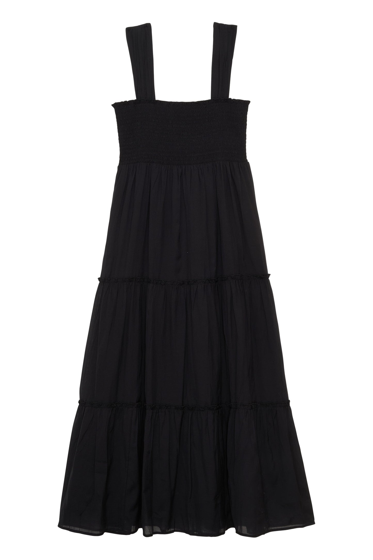 Women's Dress 100% Polyester Woven Satin Crepe - Black