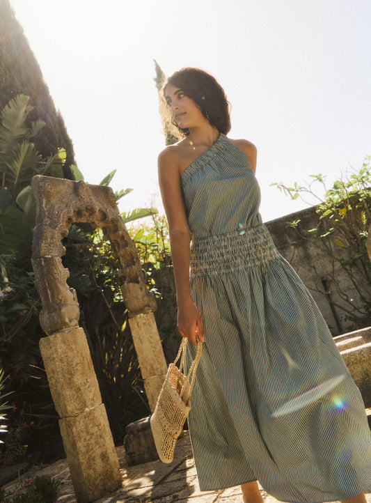 Women's Button-Down Blouse Cotton Poplin - Basilic