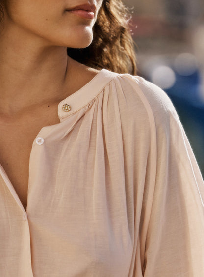 Petite Mendigote | Blouse Tea Voile - Oversized Silhouette