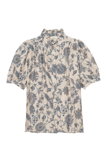 Petite Mendigote | Tera Jaipur Blouse - Fluid Floral Print