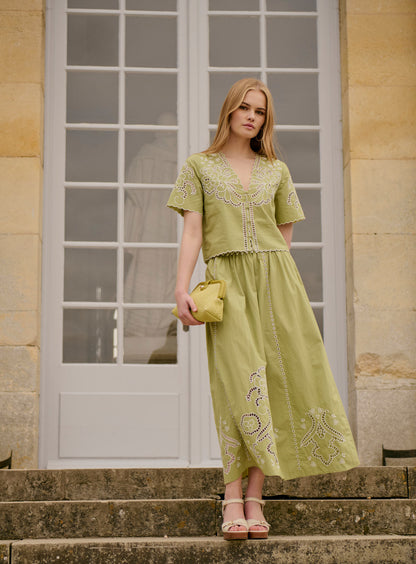 Blouse Theo 126 Matcha