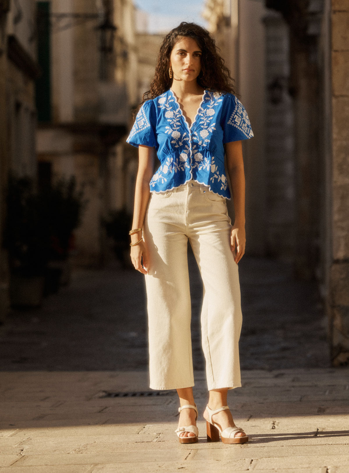 Blouse Trouville Brode Sea