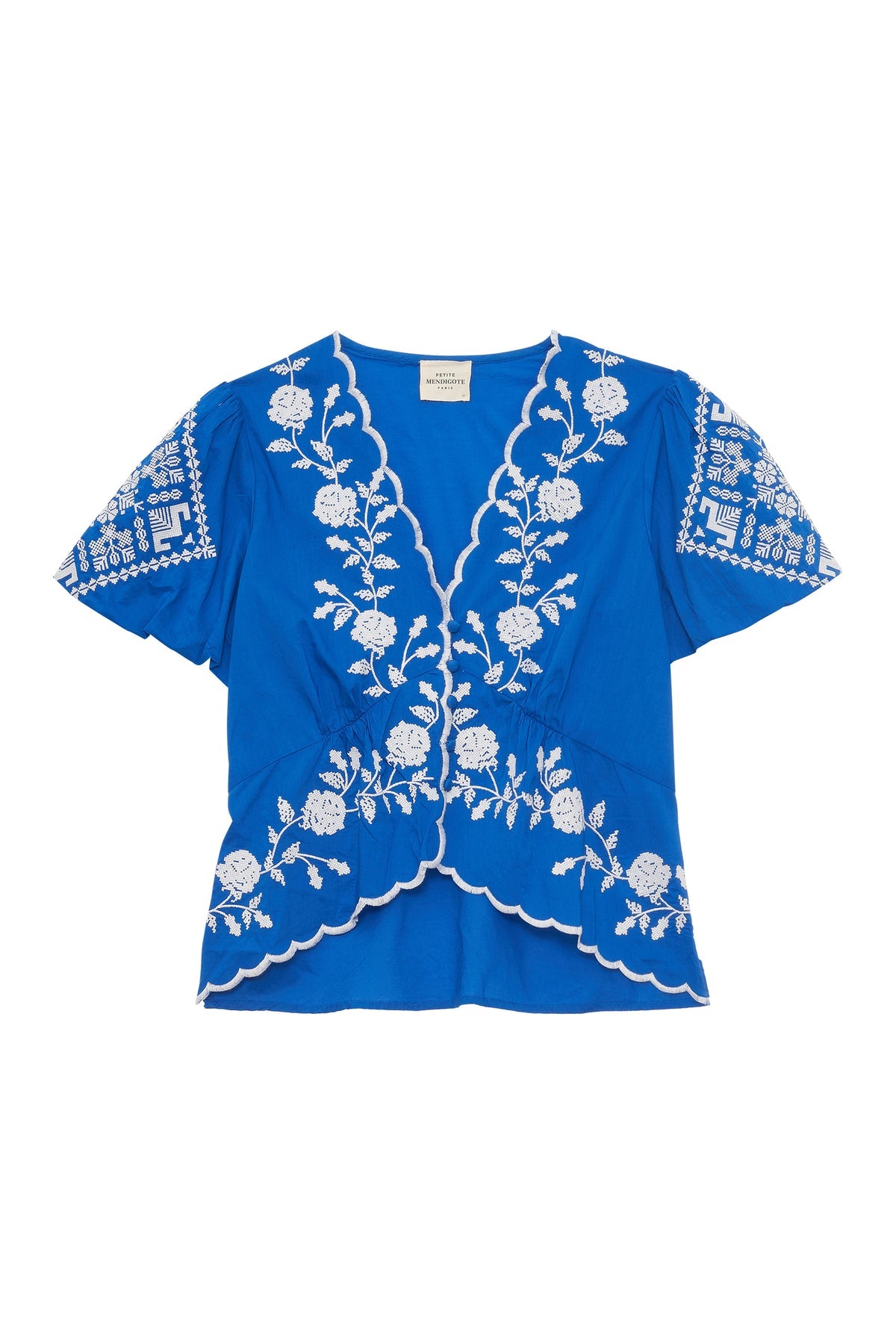 Blouse Trouville Brode Sea
