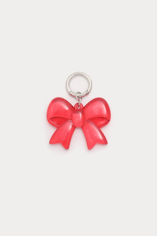 Ms17004 Key Char Bow Key Chain Red