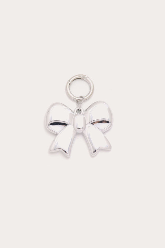 Ms17004 Key Char Bow Key Chain Silver