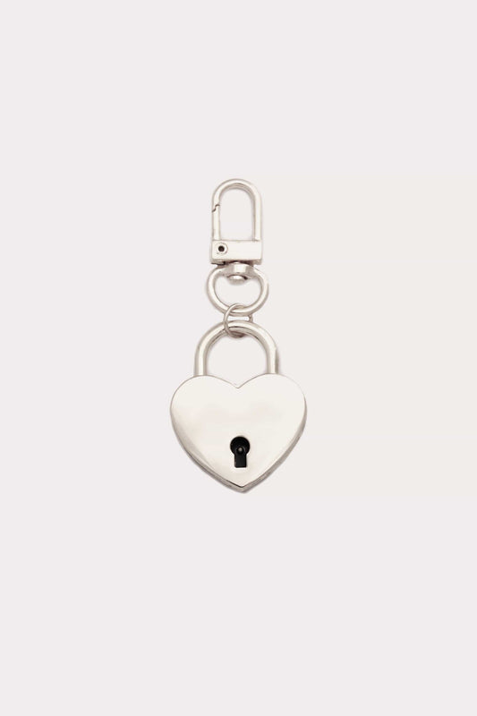 Ms17016 Key Char Lock Key Chain Silver