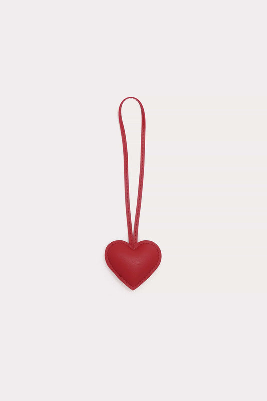 Ms16916 Charm Puffed Heart Bag Purple