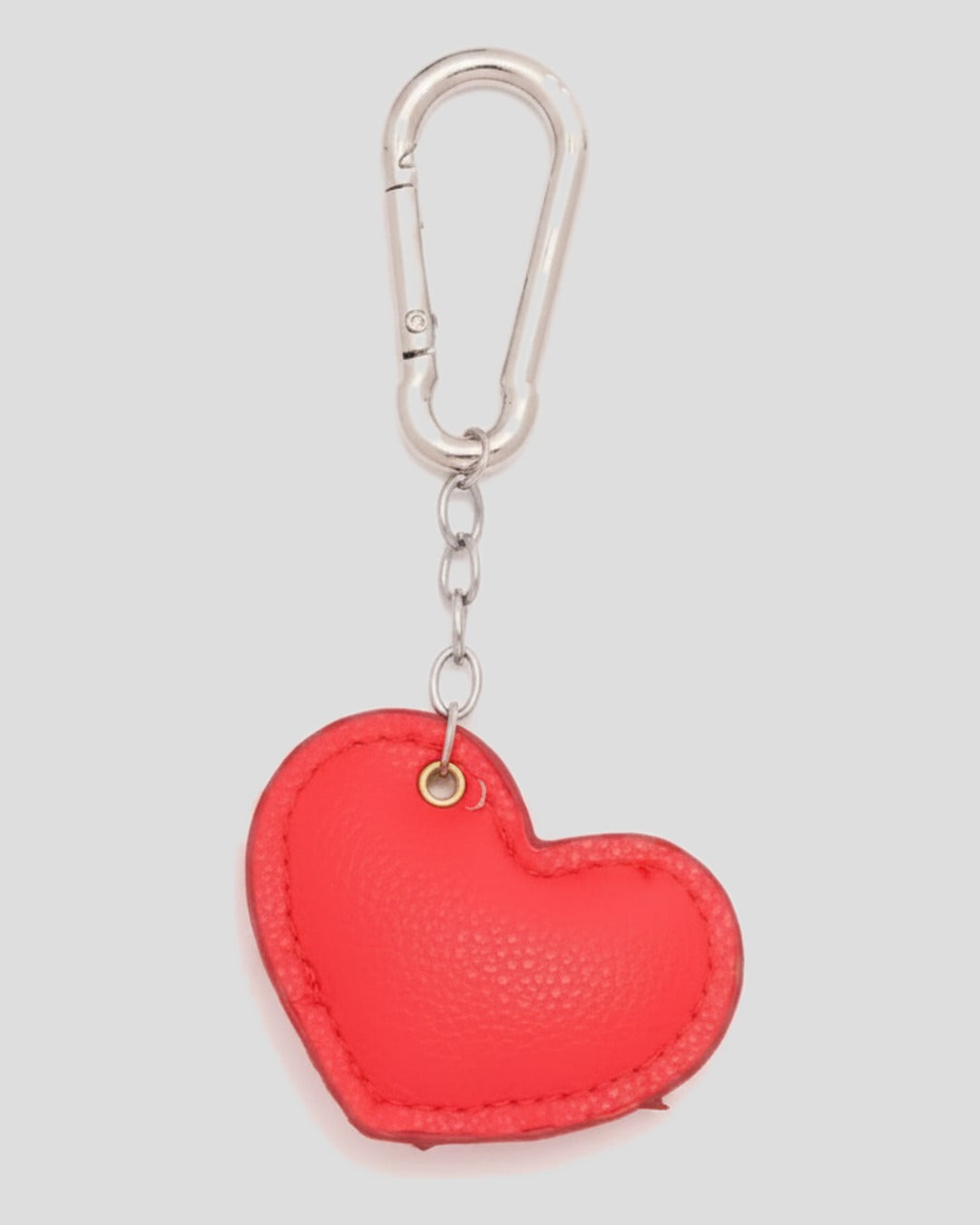 PETIT MOMENTS-661 PUFFED HEART KEY-RED SILVER_01.jpg