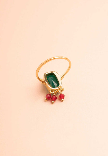 Ring K Ring 4418 15-Green-Agate