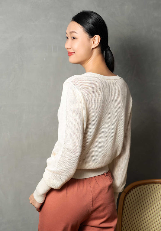 Cardigan Rejane Ecru