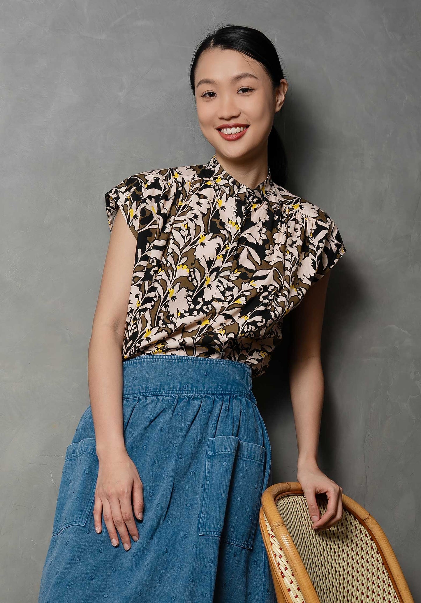 Blouse Gerald Narcisse-Grand