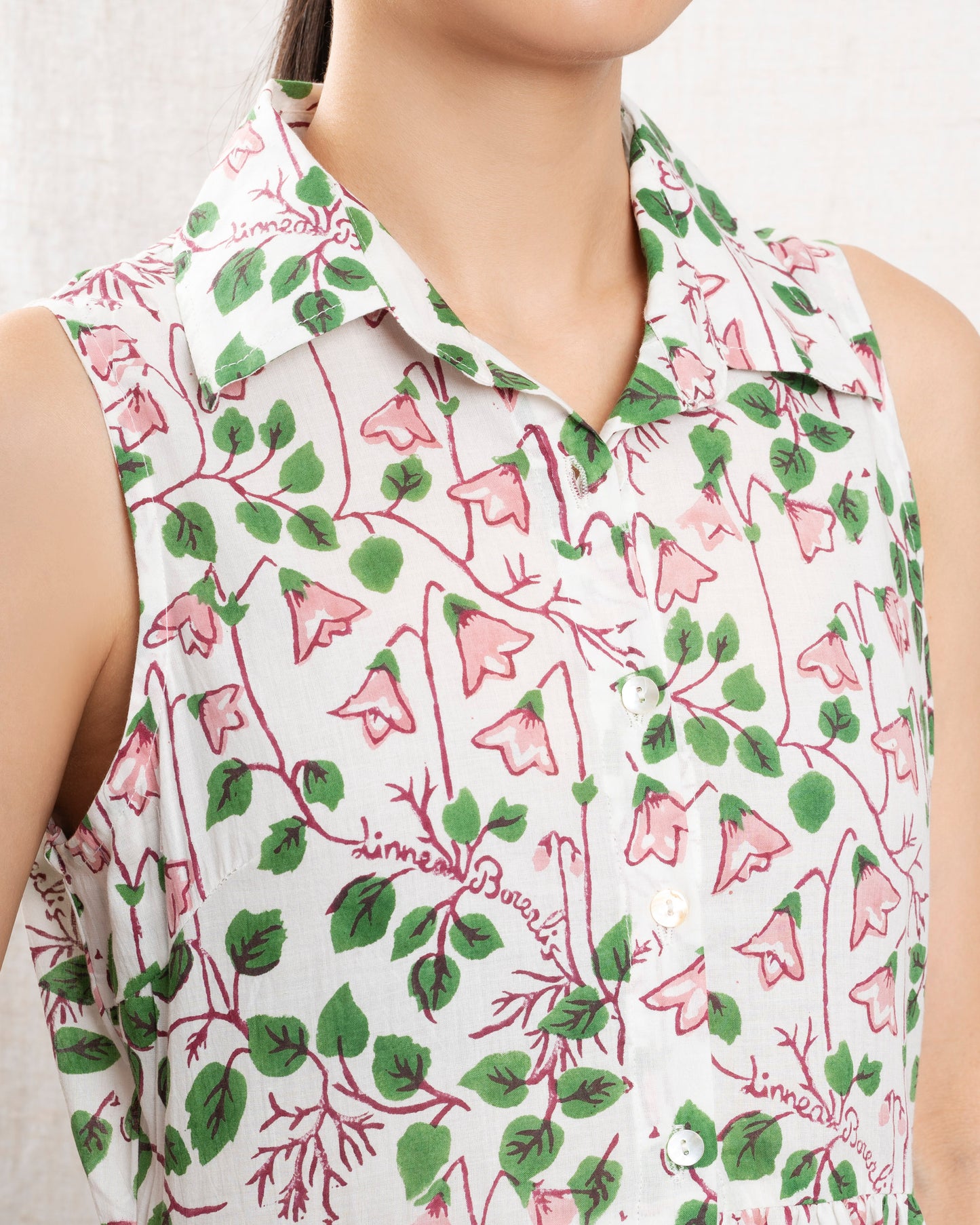 Women's Dress 100% Cotton Poplin - Obsidian Black Kalina