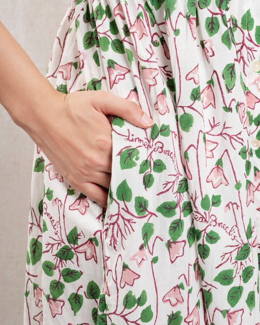 Women's Dress 100% Cotton Poplin - Obsidian Black Kalina