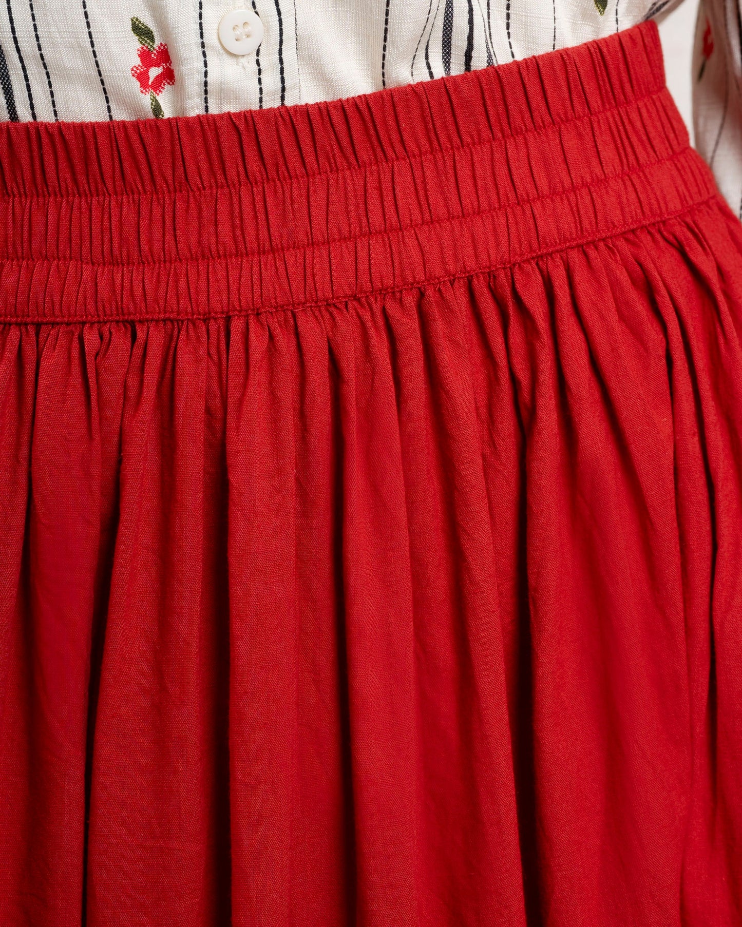 Women's Skirt Knee-Length 100% Polyester - Paradisia