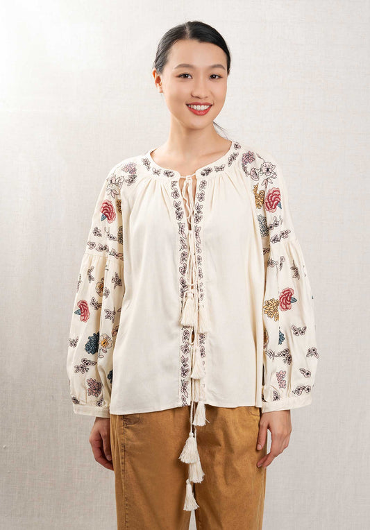 Blouse 4682458 Beige