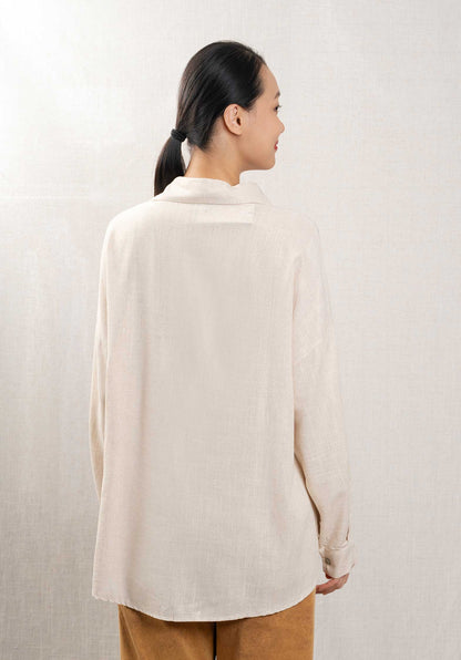 Shirt 57891 Beige-Gold