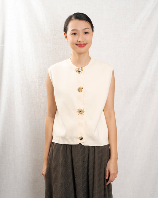 Vest Yp1777 Beige