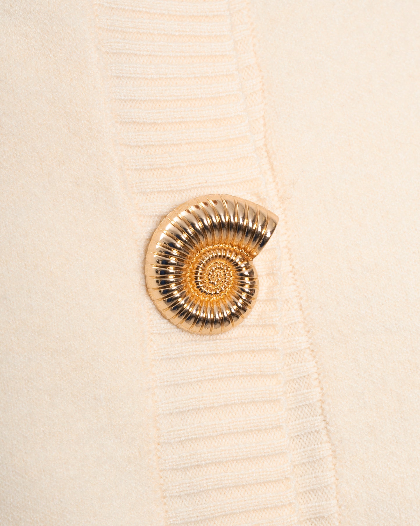 Cacao Bisous | Beige Knit Vest - Relaxed Open Front
