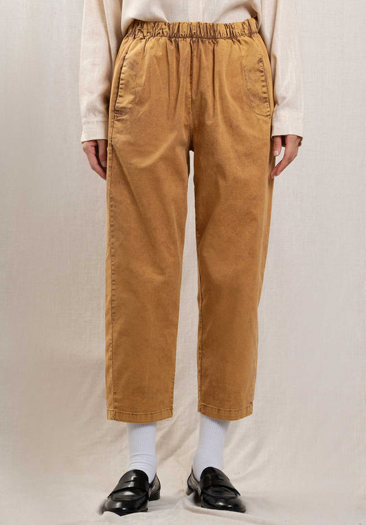 Pants P6276 Mustard-Yellow