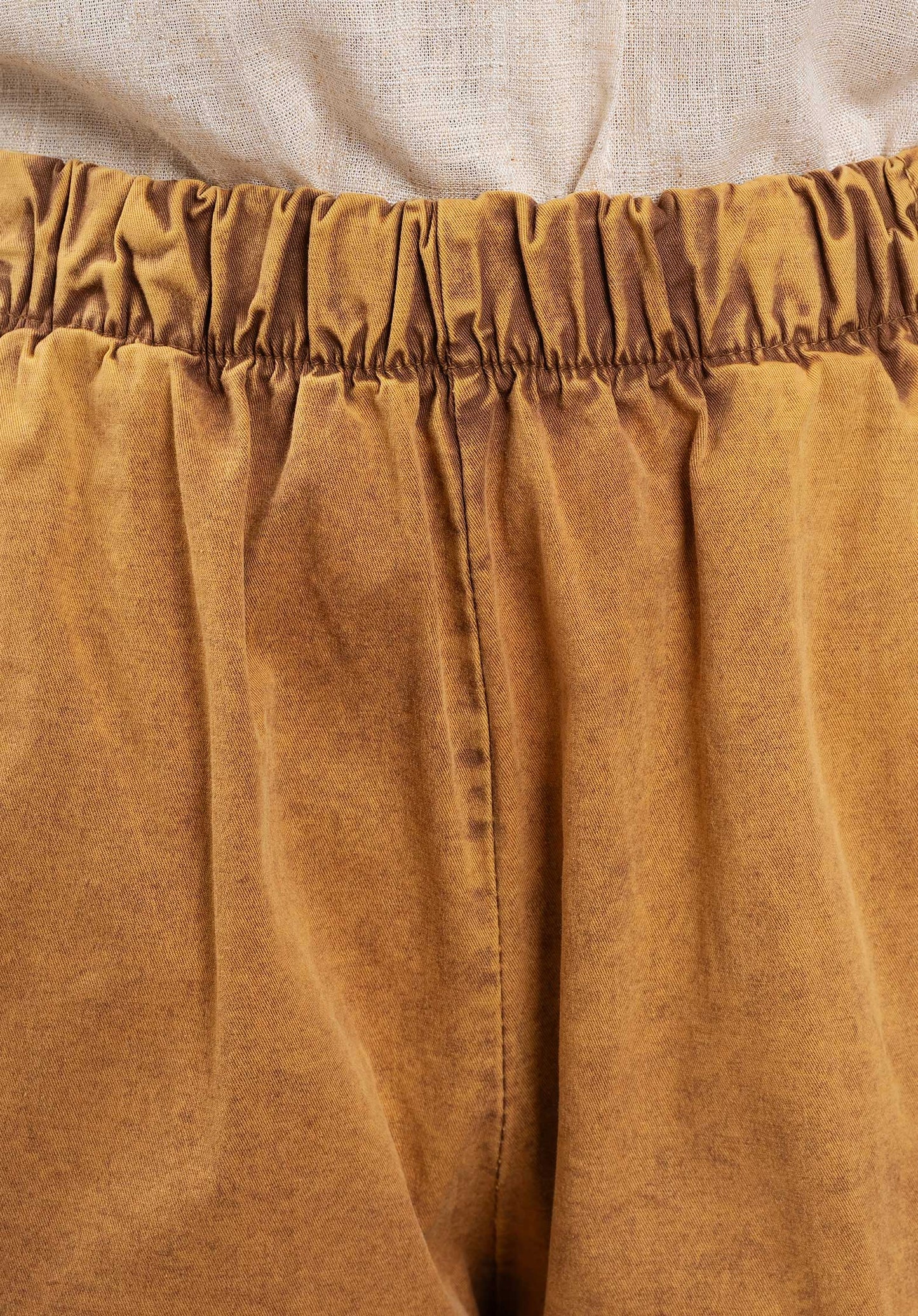 Pants P6276 Mustard-Yellow