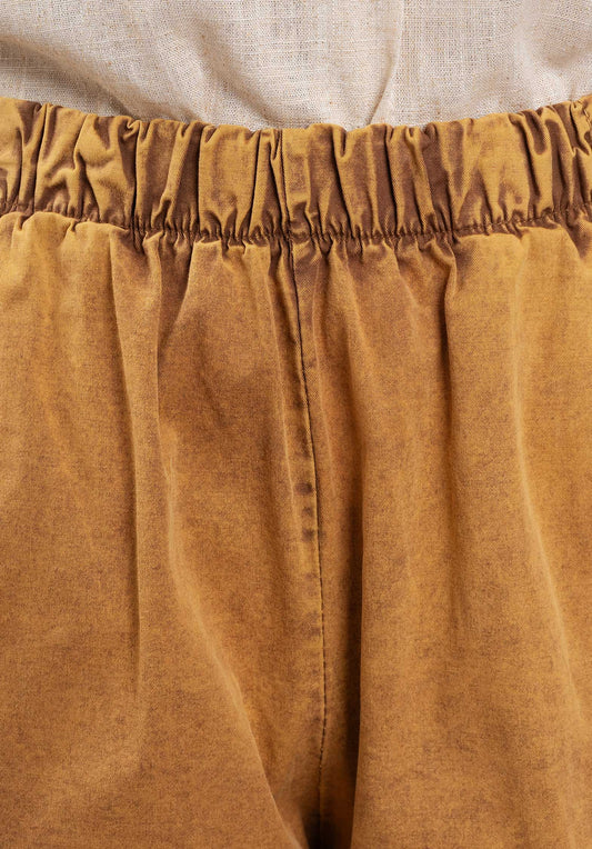 Pants P6276 Mustard-Yellow