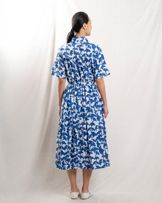 Women Elegant Modern A-Line Dress Polyester - Mint Leaf Maia