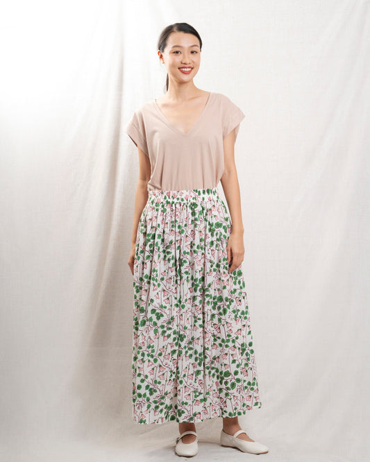 Women's Skirt Polyester Crepe Blend With Spandex - Kalina