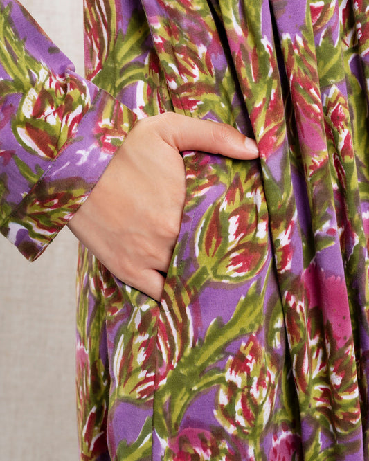 Women's Dress 100 Percent Polyester Crepe Finish - Mint Leaf Capricciosa